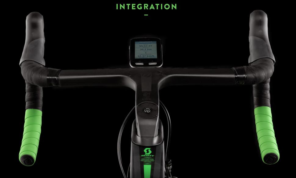 Scott foil integrated store handlebar